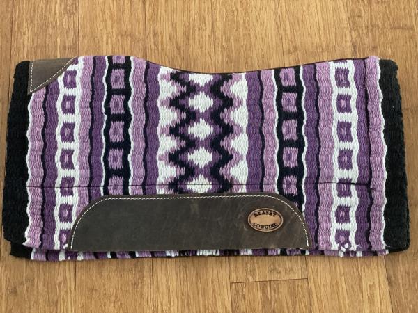 Klassy Cowgirl Saddle Pad- Purple | 1