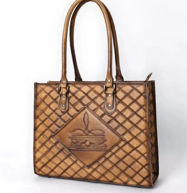 Quilted Womens Tote by American Darling